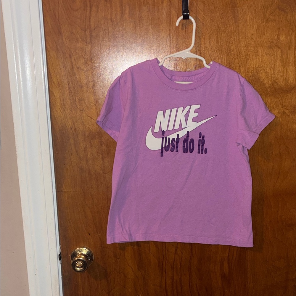 Nike Kids Lavender Just Do It T-Shirt